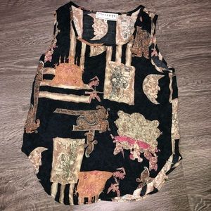 Unique Printed Tank Top